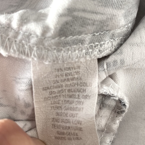 ELLIOTT LAUREN TOILE PRINT   PULL ON STRETCH ANKLE PANT size 8 - Picture 4 of 9